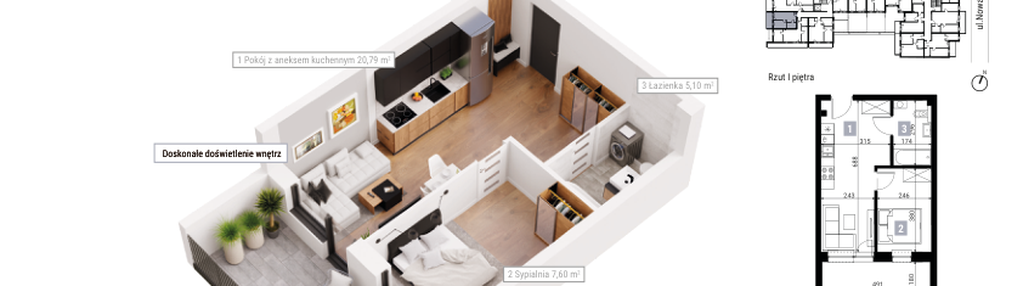 Mieszkanie w inwestycji: JR Nowa