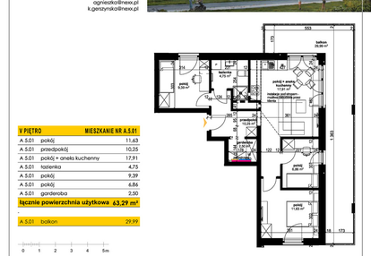 Mieszkanie w inwestycji: Park Moniuszki II C