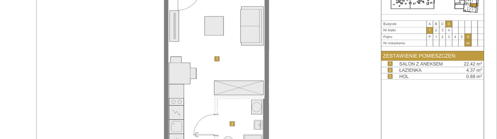 Mieszkanie w inwestycji: Apartamenty Rudnickiego