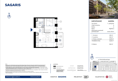 Mieszkanie w inwestycji: Niedziałkowskiego Park