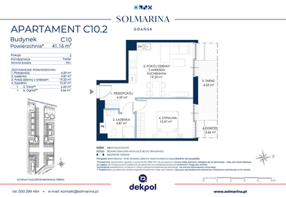 Mieszkanie w inwestycji: Sol Marina etap III