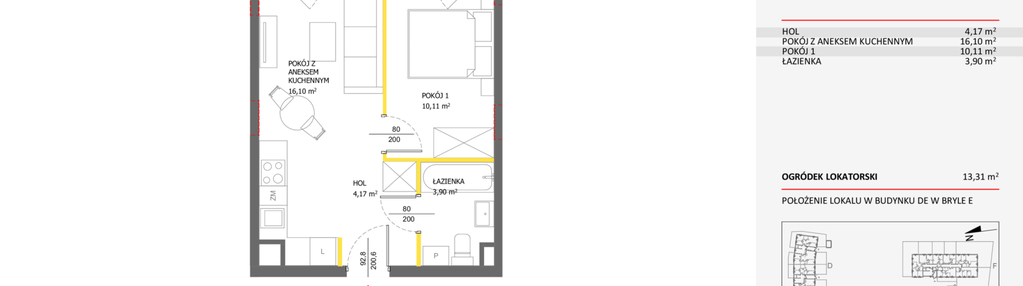 Mieszkanie w inwestycji: Piastova Osada