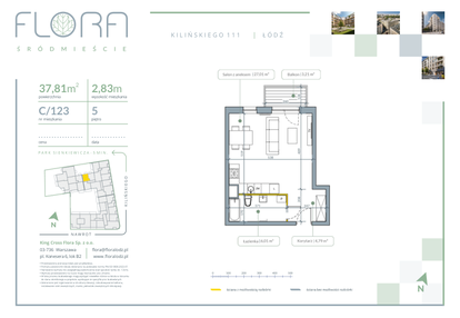 Mieszkanie w inwestycji: Flora Śródmieście