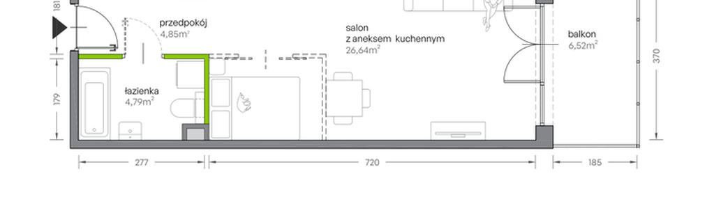 Mieszkanie w inwestycji: Żabiniec Vita