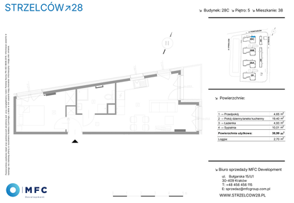 Mieszkanie w inwestycji: Strzelców 28