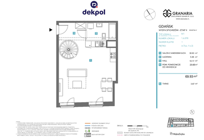 Mieszkanie w inwestycji: Granaria