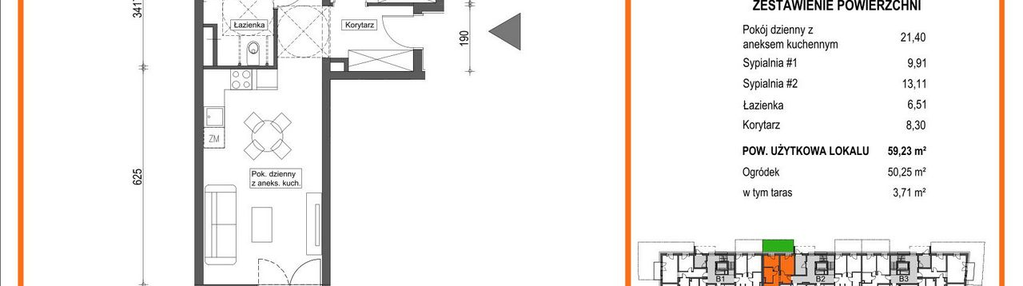 Mieszkanie w inwestycji: Zielony Brochów 7