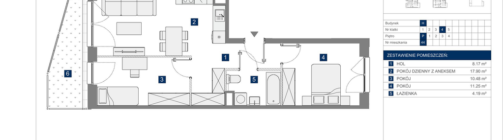 Mieszkanie w inwestycji: Apartamenty Park Matecznego Etap 2.2