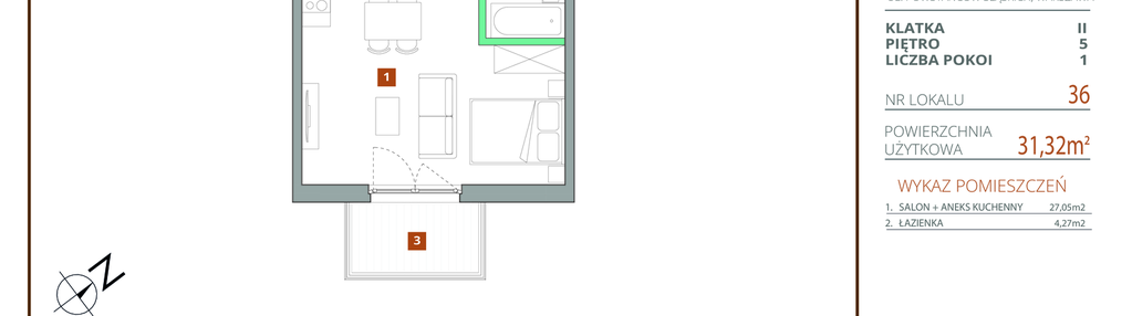 Mieszkanie w inwestycji: UNO Bemowo