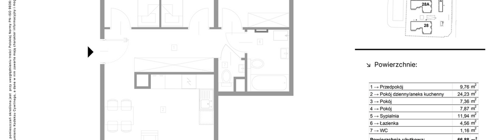 Mieszkanie w inwestycji: Strzelców 28