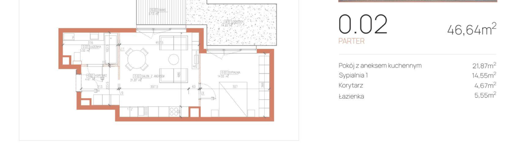 Mieszkanie w inwestycji: Na Wildzie