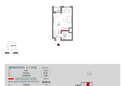 Mieszkanie w inwestycji: ATAL SKY+ Apartamenty Inwestycyjne