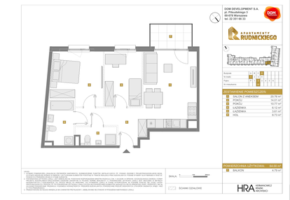 Mieszkanie w inwestycji: Apartamenty Rudnickiego