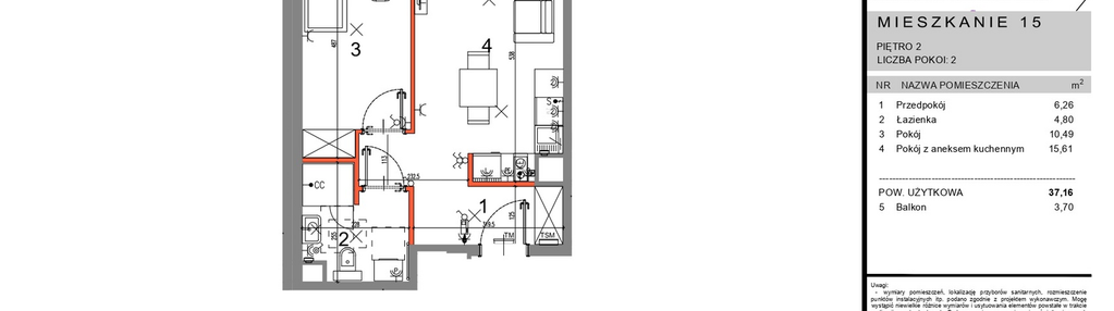 Mieszkanie w inwestycji: Zana 2