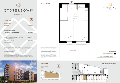 Mieszkanie w inwestycji: Cystersów 19 - lokale inwestycyjne