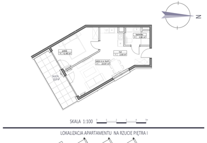 Mieszkanie w inwestycji: Apartamenty na Klifie bud. D, E i F