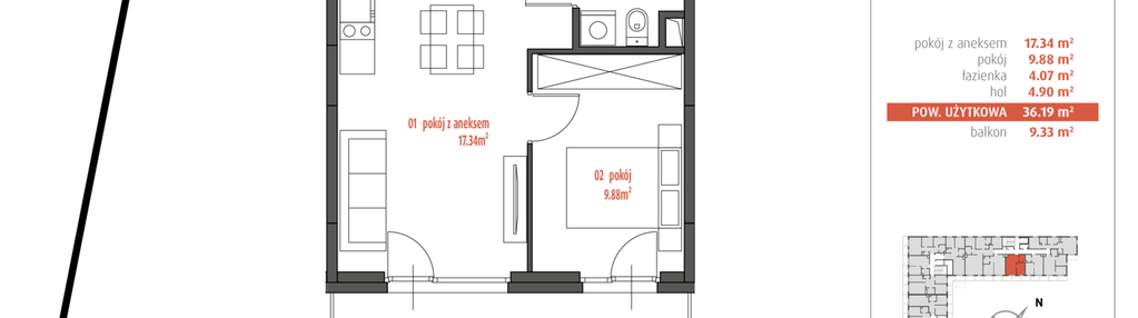 Mieszkanie w inwestycji: PUR