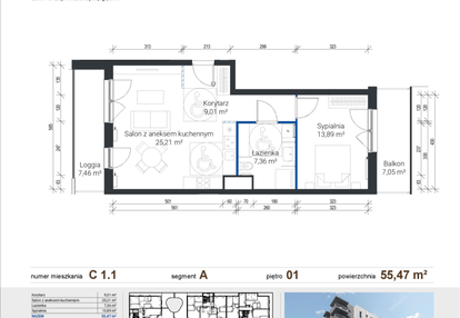 Mieszkanie w inwestycji: Nowe Zabłocie