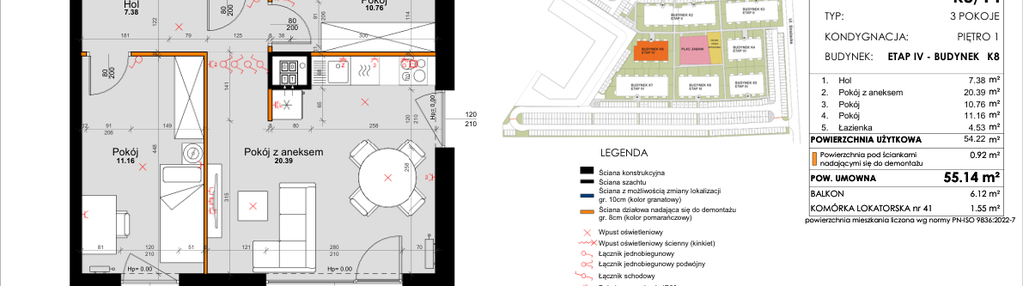 Mieszkanie w inwestycji: Kleszczewo Park - etap IV