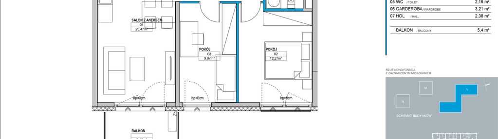 Mieszkanie w inwestycji: Nordic Bemowo - etap III
