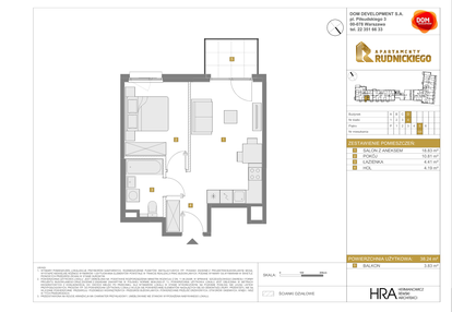 Mieszkanie w inwestycji: Apartamenty Rudnickiego