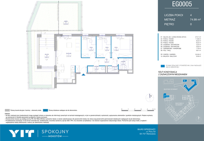 Mieszkanie w inwestycji: Spokojny Mokotów