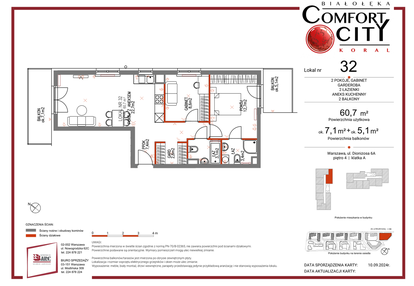 Mieszkanie w inwestycji: Comfort City Koral