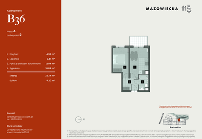 Mieszkanie w inwestycji: Mazowiecka 115