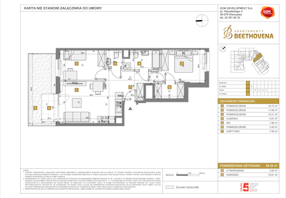 Mieszkanie w inwestycji: Apartamenty Beethovena etap 2 - apartamenty inwestycyjne