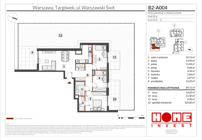 Mieszkanie w inwestycji: Warszawski Świt etap IX