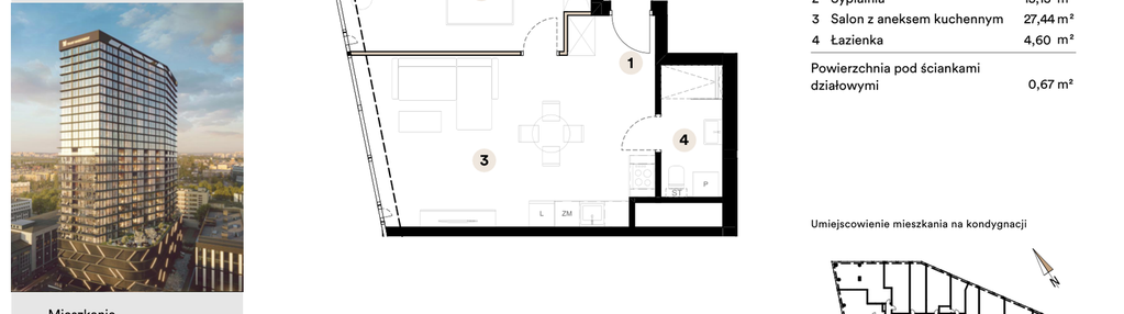 Mieszkanie w inwestycji: O27 Apartamenty Opolska