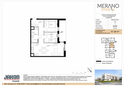 Mieszkanie w inwestycji: Merano Park II