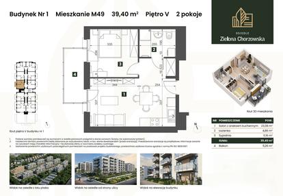 Mieszkanie w inwestycji: Osiedle Zielona Chorzowska