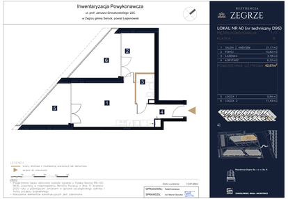 Mieszkanie w inwestycji: Rezydencja Zegrze etap II