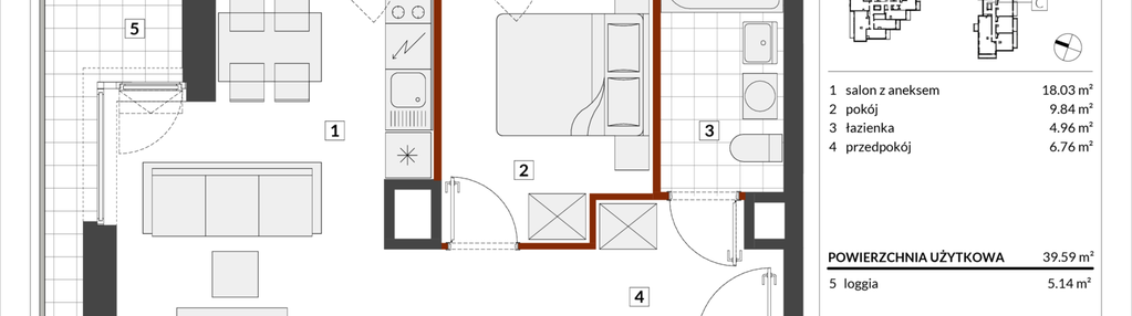 Mieszkanie w inwestycji: Warszawski Świt etap IX