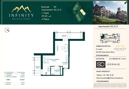 Mieszkanie w inwestycji: Infinity Mountain Resort