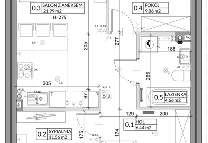 Mieszkanie w inwestycji: Manufaktura Marki