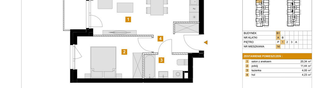 Mieszkanie w inwestycji: Osiedle Arkadia etap 2