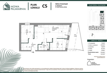 Mieszkanie w inwestycji: Nowa Palmiarnia