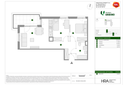 Mieszkanie w inwestycji: Osiedle Urbino etap 1.4