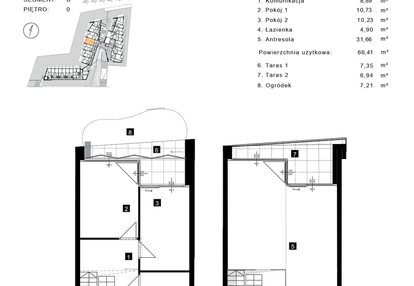 Mieszkanie w inwestycji: Cisha Apartamenty Dziwnów