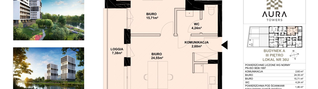 Mieszkanie w inwestycji: Aura Towers