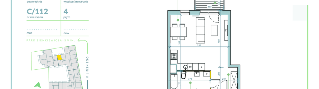 Mieszkanie w inwestycji: Flora Śródmieście