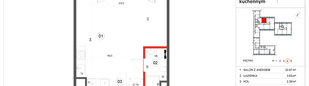 Mieszkanie w inwestycji: Stalowa Form 43.45