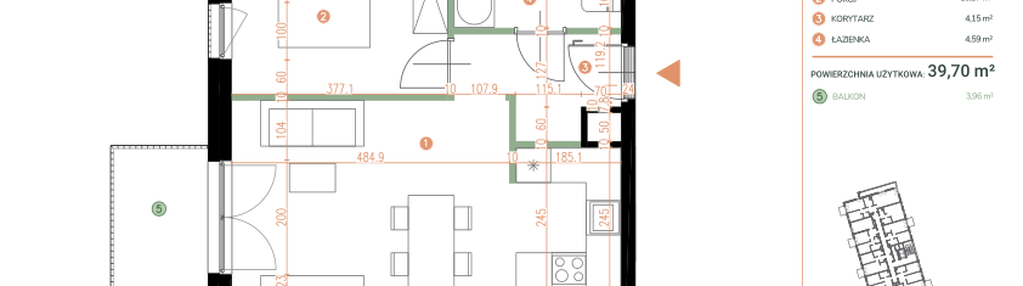 Mieszkanie w inwestycji: Casa Feliz Portowa II