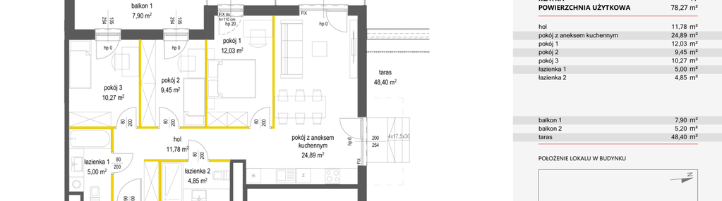 Mieszkanie w inwestycji: Concept Ćwiklińska