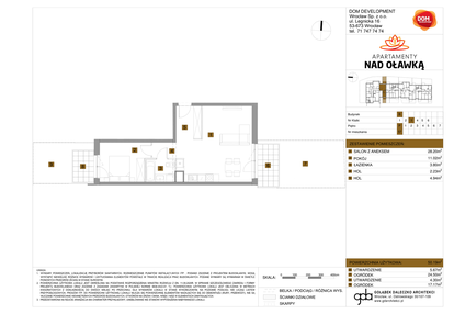 Mieszkanie w inwestycji: Apartamenty nad Oławką etap II