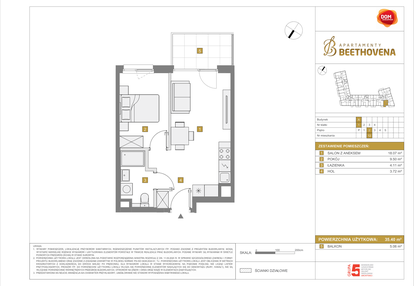 Mieszkanie w inwestycji: Apartamenty Beethovena