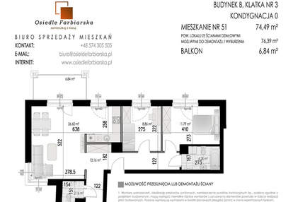 Mieszkanie w inwestycji: Osiedle Farbiarska II