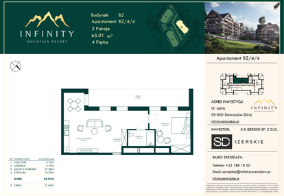 Mieszkanie w inwestycji: Infinity Mountain Resort